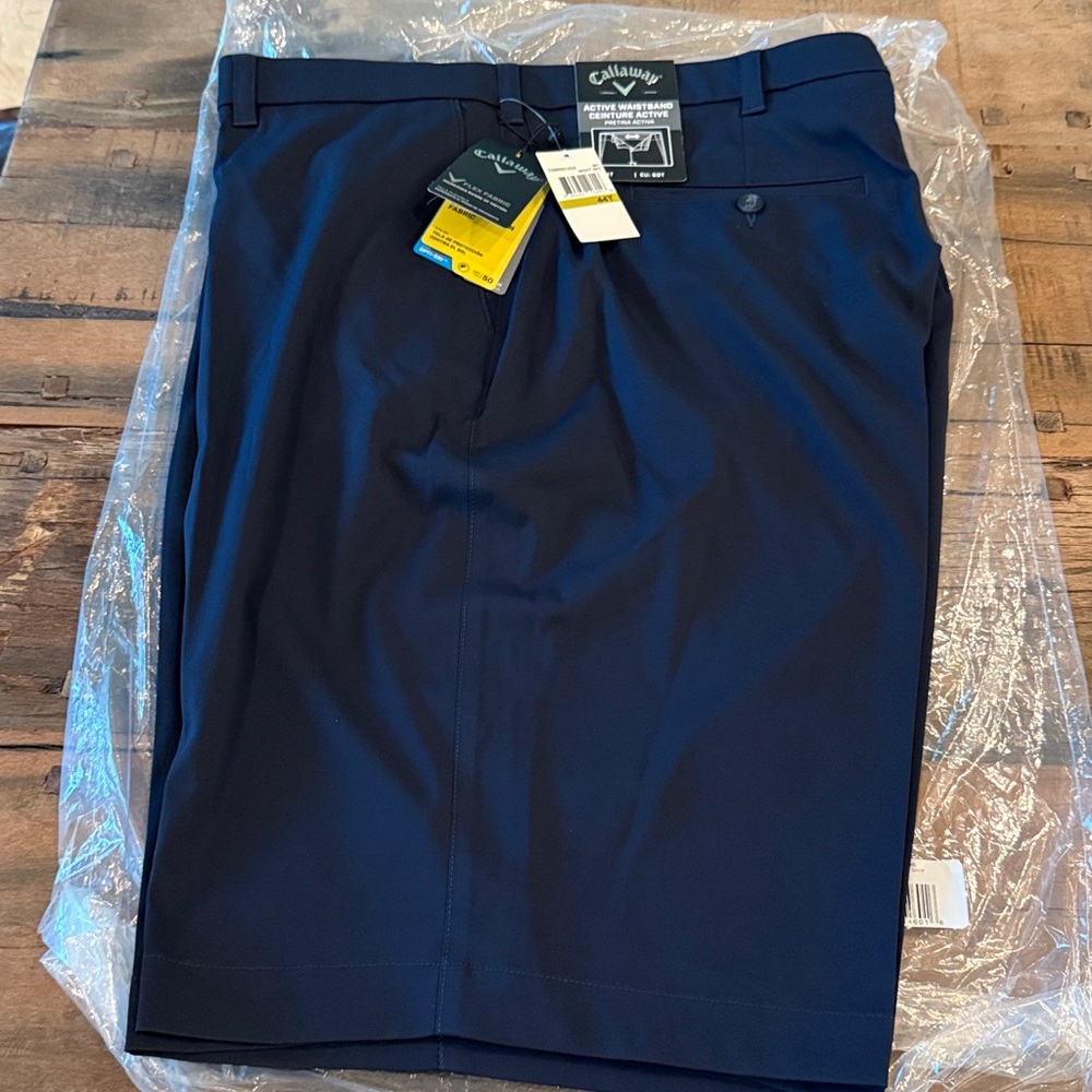 NWT Men’s Big & Tall Active Waistband Shorts By Callaway Size 44T